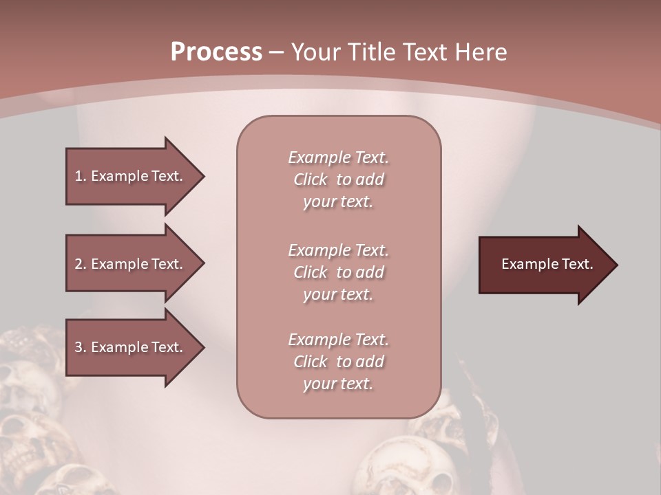 Pierced Woman PowerPoint Template