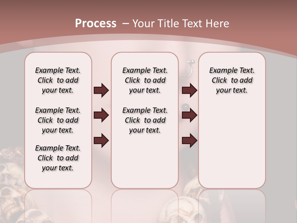 Pierced Woman PowerPoint Template