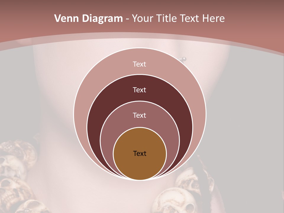 Pierced Woman PowerPoint Template