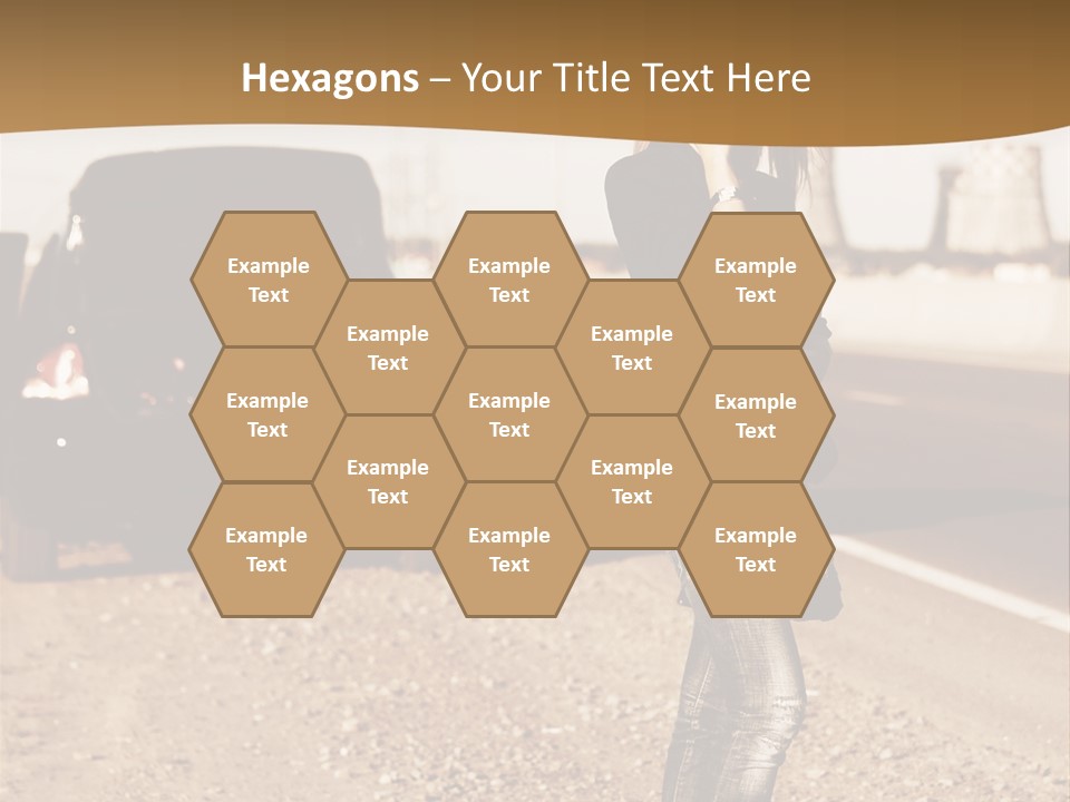 Broken Car PowerPoint Template