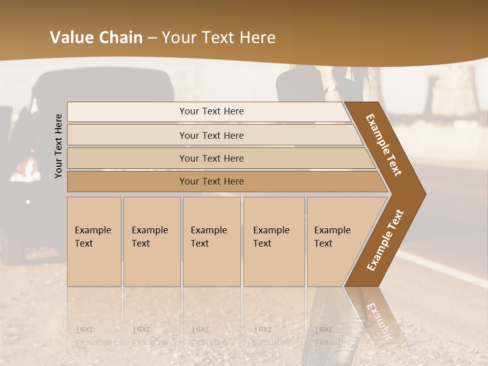 Broken Car PowerPoint Template
