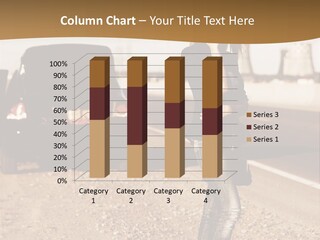 Broken Car PowerPoint Template