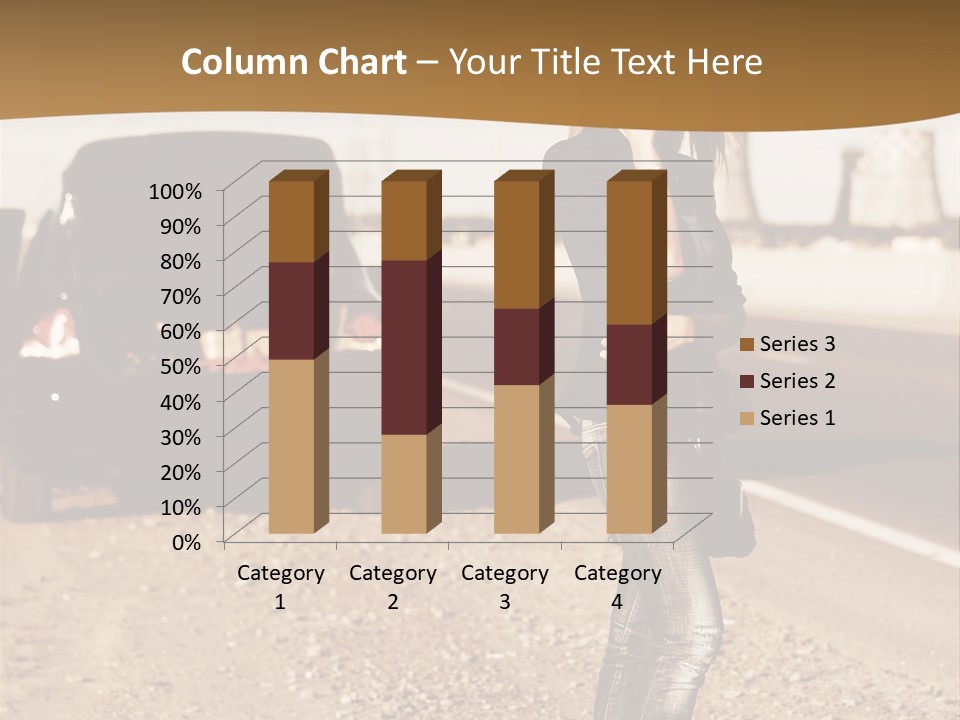 Broken Car PowerPoint Template
