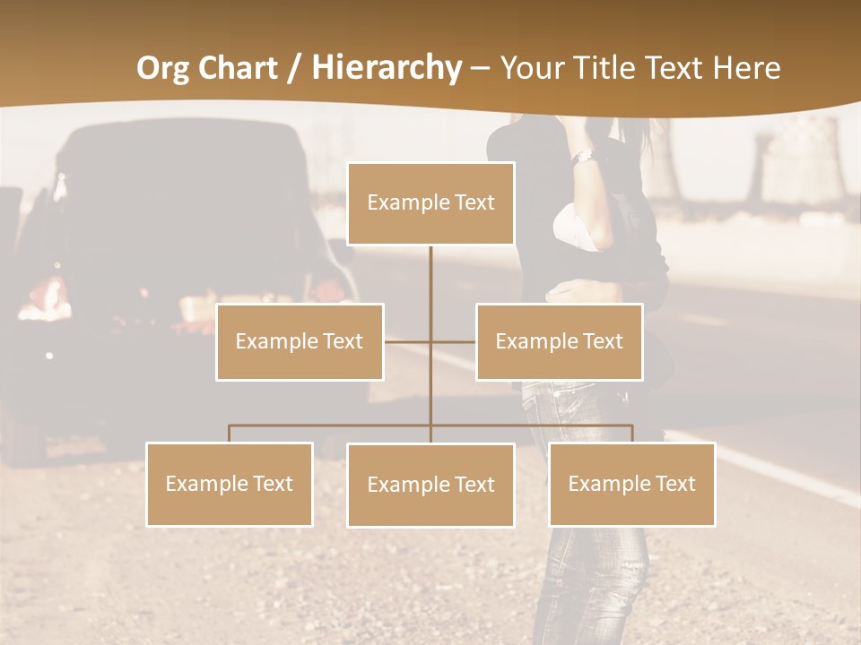 Broken Car PowerPoint Template