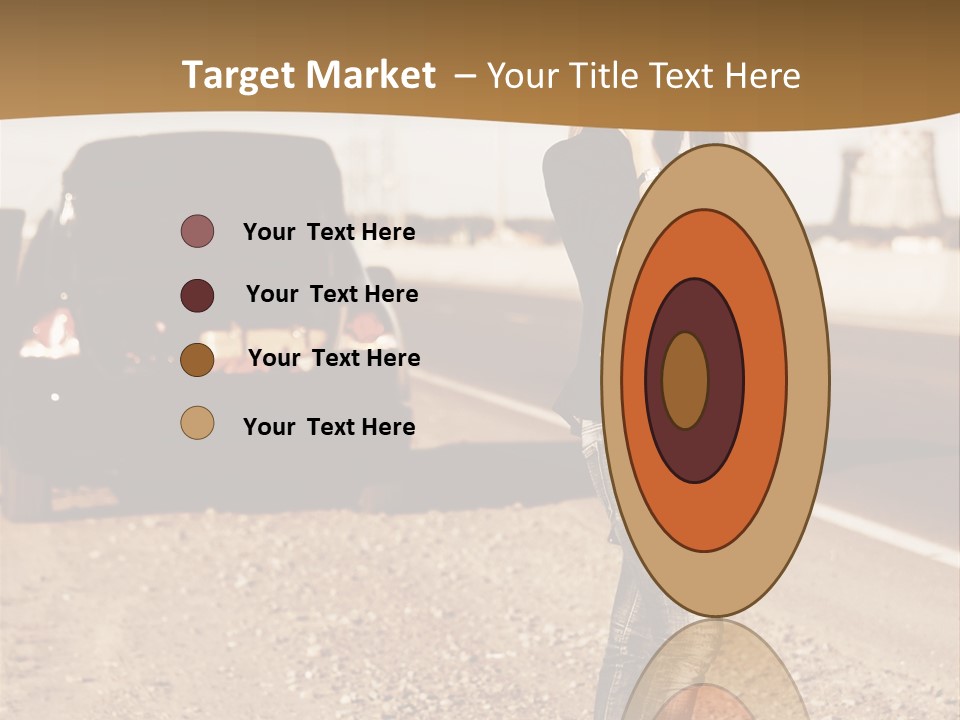 Broken Car PowerPoint Template