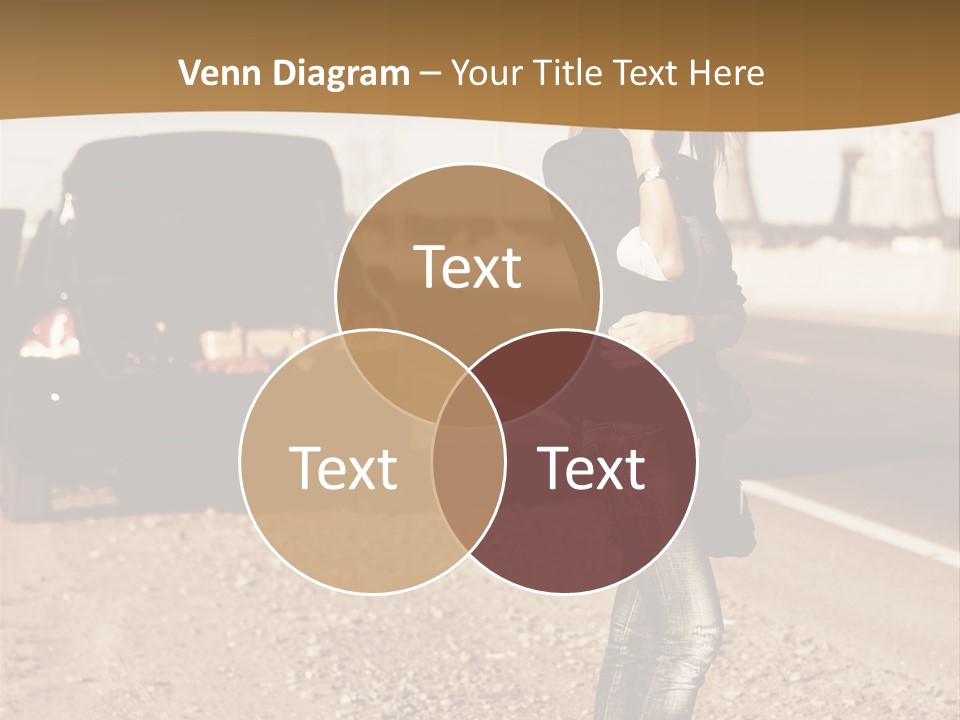 Broken Car PowerPoint Template