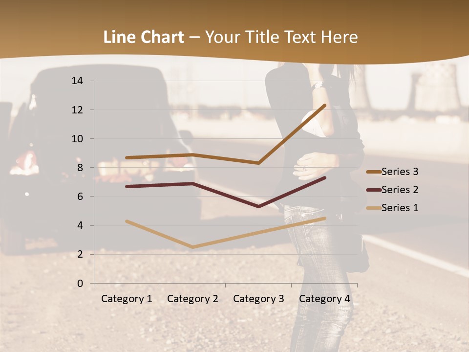 Broken Car PowerPoint Template