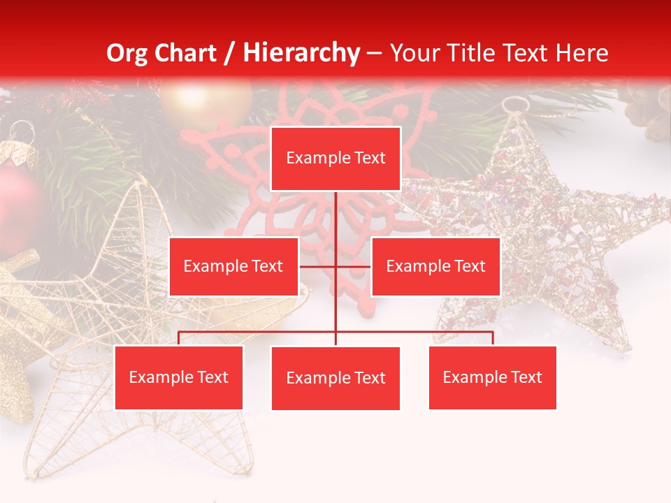 Christmas Decorations For Borders PowerPoint Template