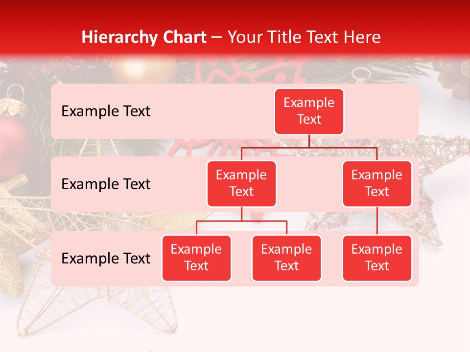 Christmas Decorations For Borders PowerPoint Template