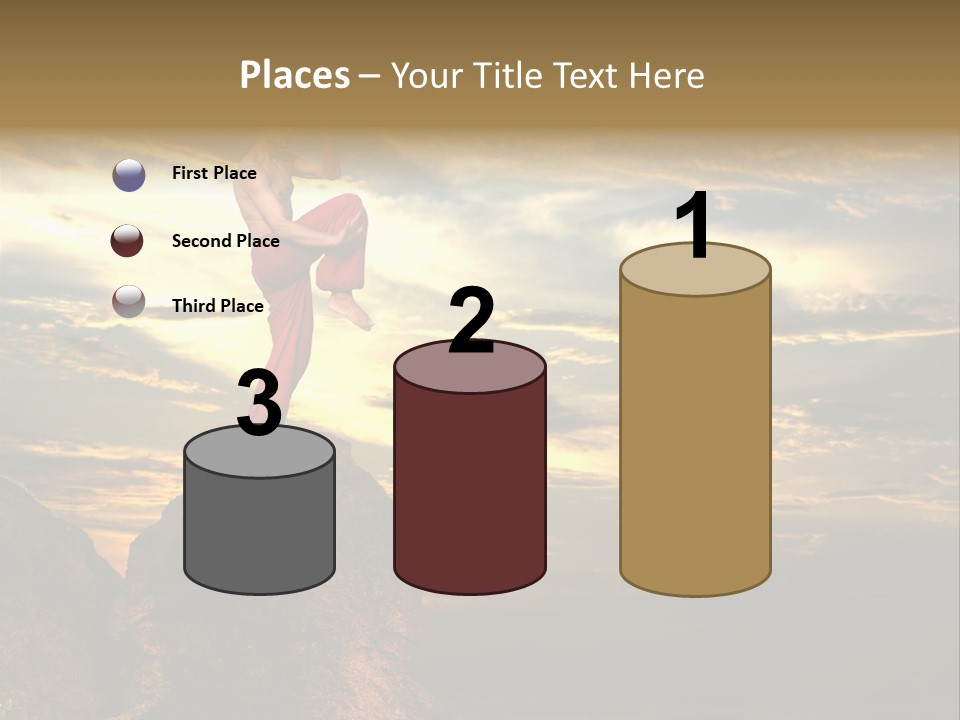 Martial Artist PowerPoint Template