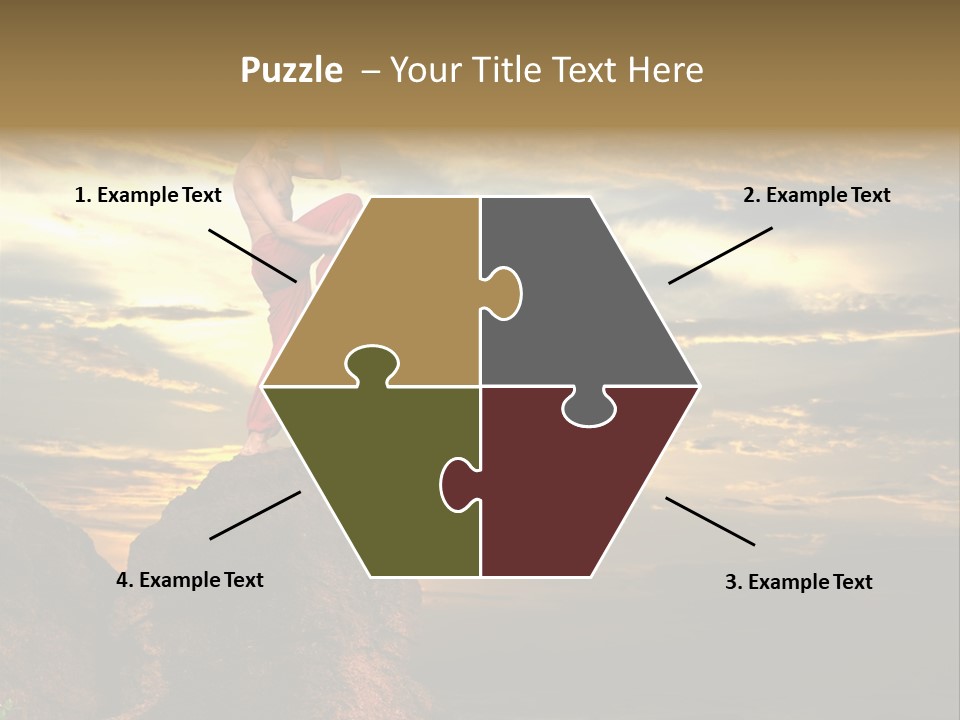 Martial Artist PowerPoint Template