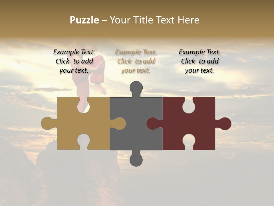 Martial Artist PowerPoint Template