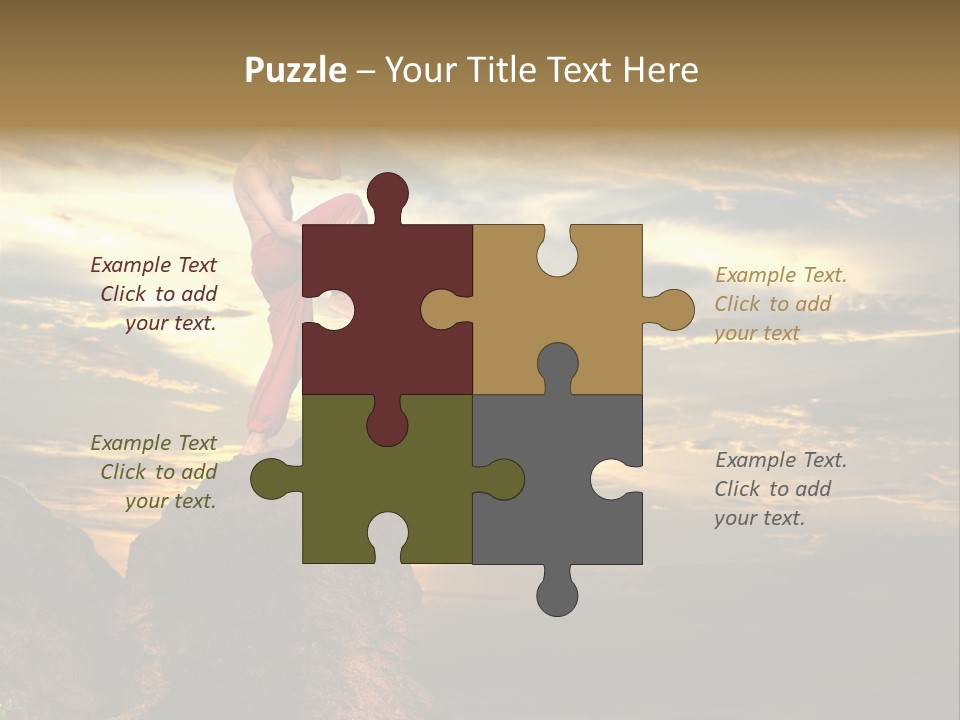 Martial Artist PowerPoint Template