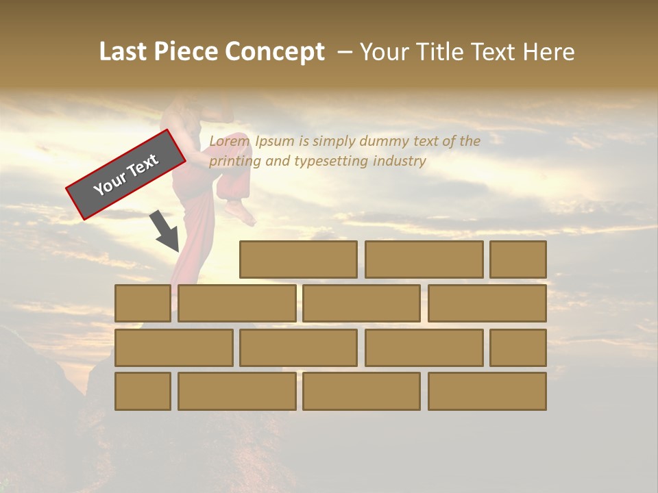 Martial Artist PowerPoint Template