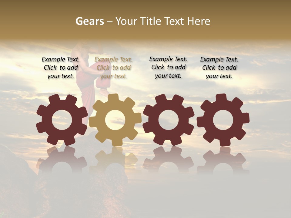 Martial Artist PowerPoint Template