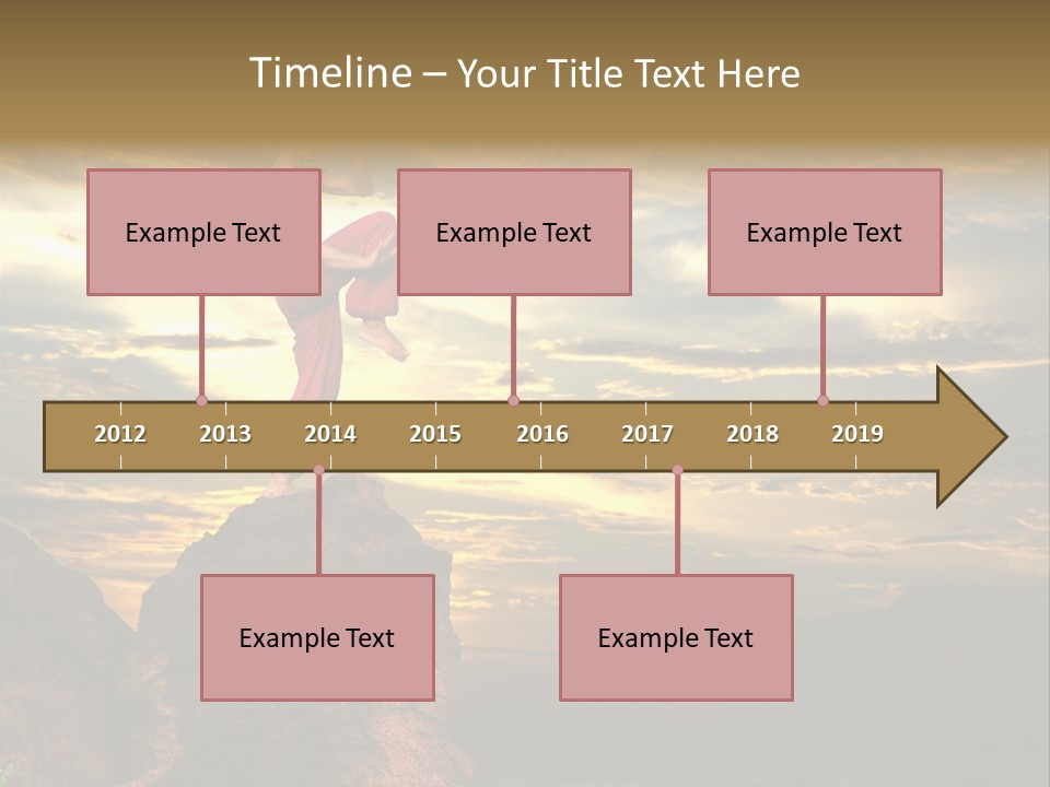 Martial Artist PowerPoint Template
