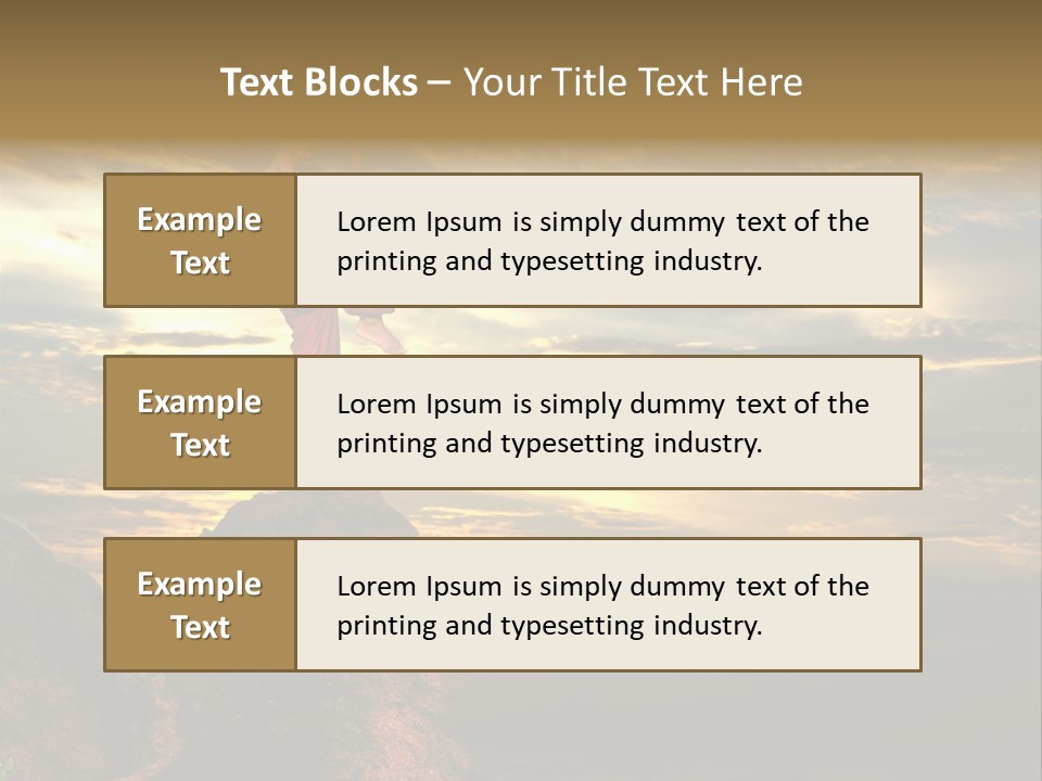 Martial Artist PowerPoint Template