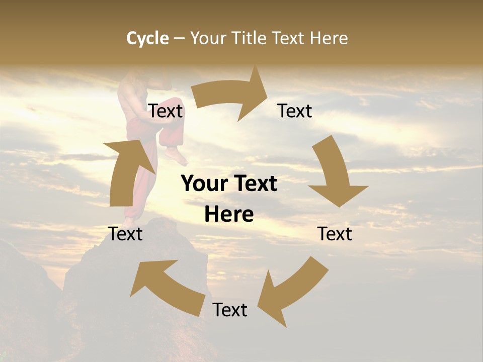 Martial Artist PowerPoint Template