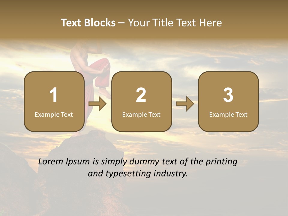 Martial Artist PowerPoint Template