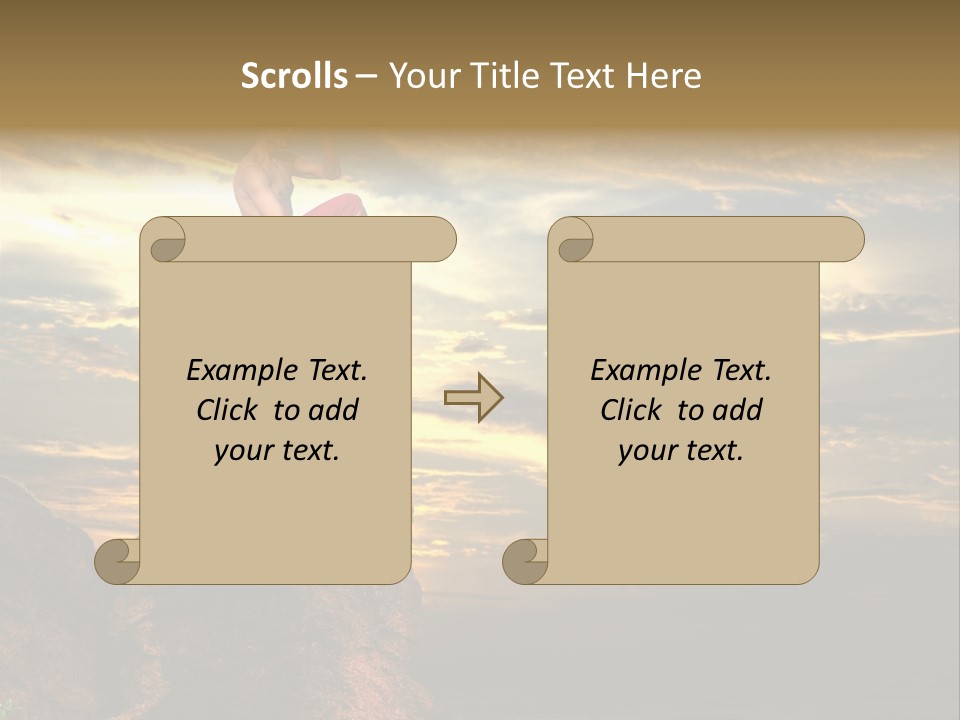 Martial Artist PowerPoint Template