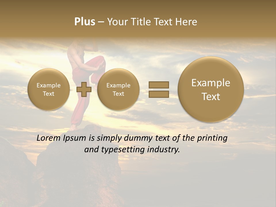 Martial Artist PowerPoint Template
