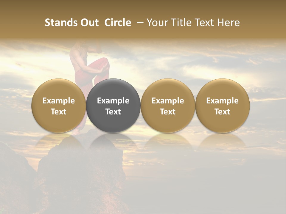 Martial Artist PowerPoint Template