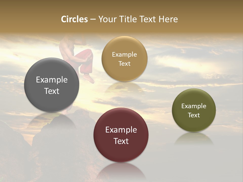 Martial Artist PowerPoint Template