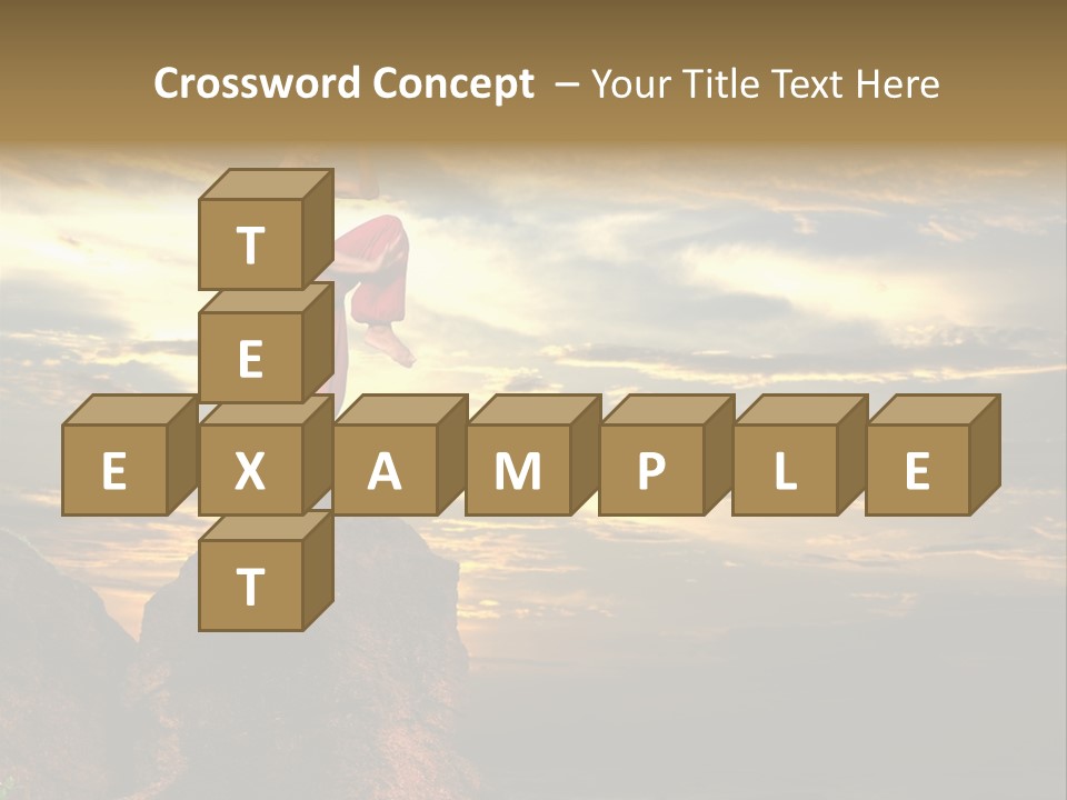 Martial Artist PowerPoint Template