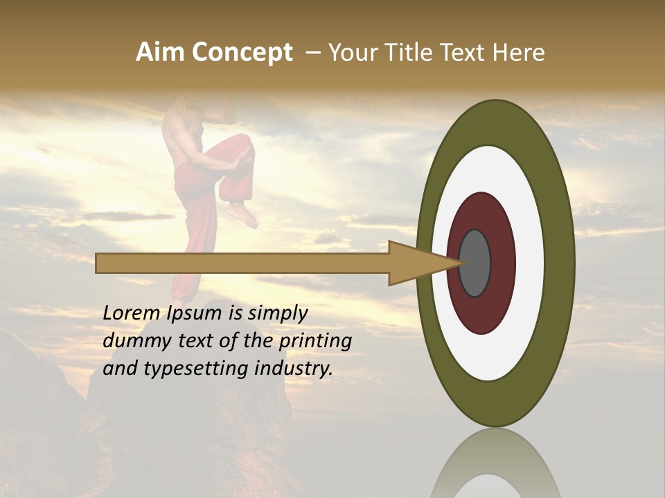 Martial Artist PowerPoint Template