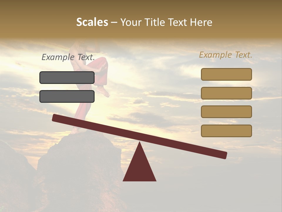 Martial Artist PowerPoint Template