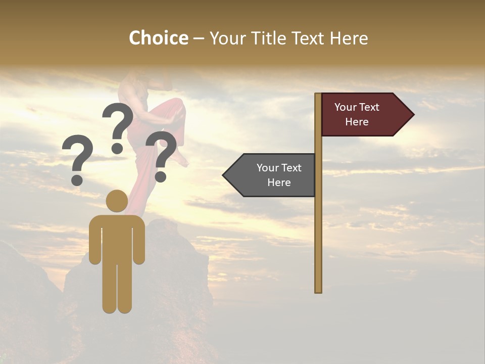 Martial Artist PowerPoint Template