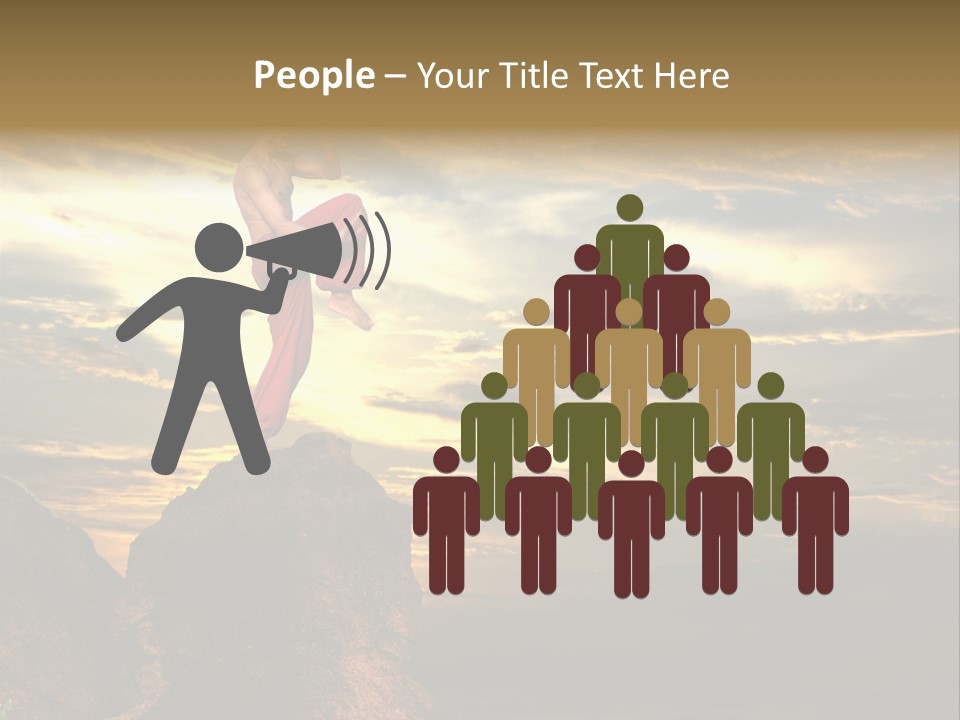 Martial Artist PowerPoint Template