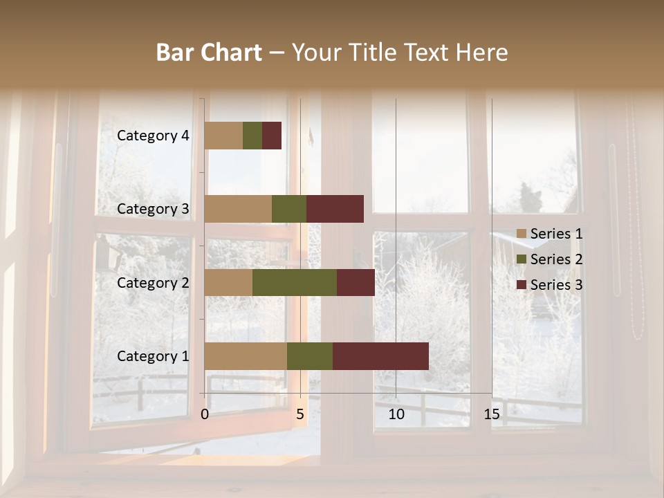 Wooden Windows PowerPoint Template