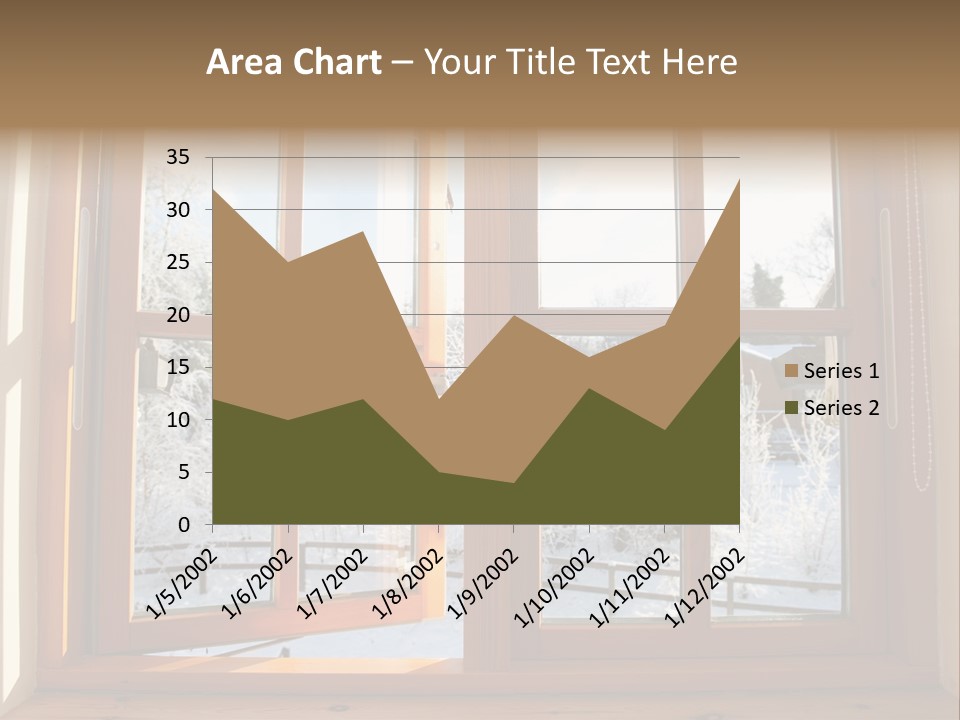 Wooden Windows PowerPoint Template
