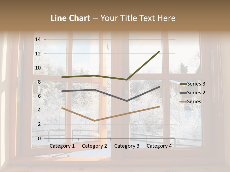 Wooden Windows PowerPoint Template