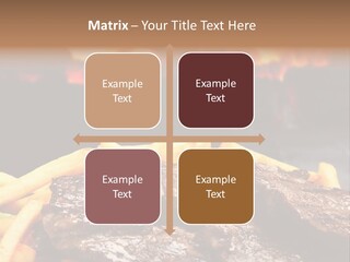 Parrilla Para Dos PowerPoint Template