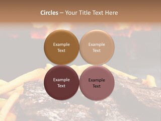 Parrilla Para Dos PowerPoint Template