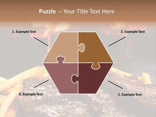 Parrilla Para Dos PowerPoint Template