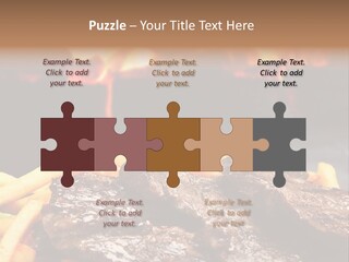 Parrilla Para Dos PowerPoint Template