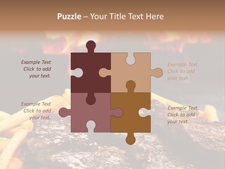 Parrilla Para Dos PowerPoint Template