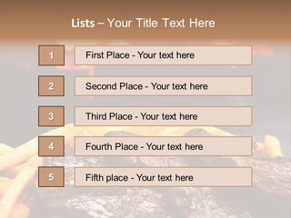 Parrilla Para Dos PowerPoint Template