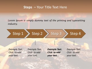 Parrilla Para Dos PowerPoint Template