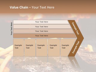 Parrilla Para Dos PowerPoint Template