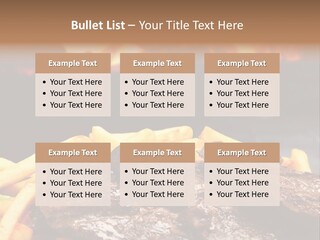 Parrilla Para Dos PowerPoint Template