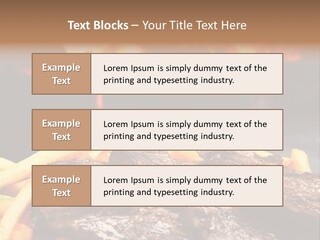 Parrilla Para Dos PowerPoint Template