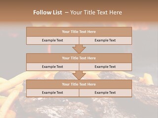Parrilla Para Dos PowerPoint Template
