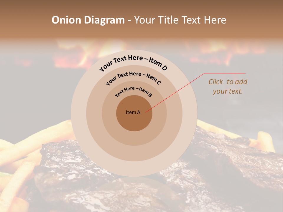 Parrilla Para Dos PowerPoint Template