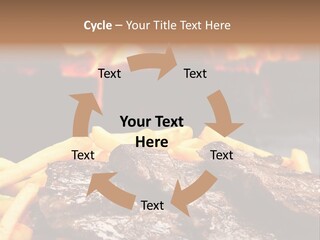 Parrilla Para Dos PowerPoint Template