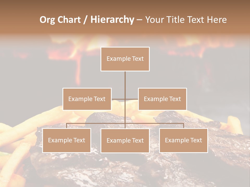 Parrilla Para Dos PowerPoint Template