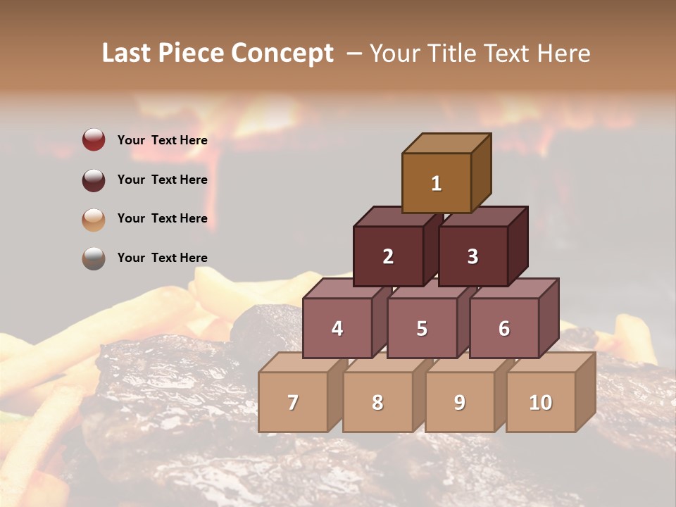 Parrilla Para Dos PowerPoint Template